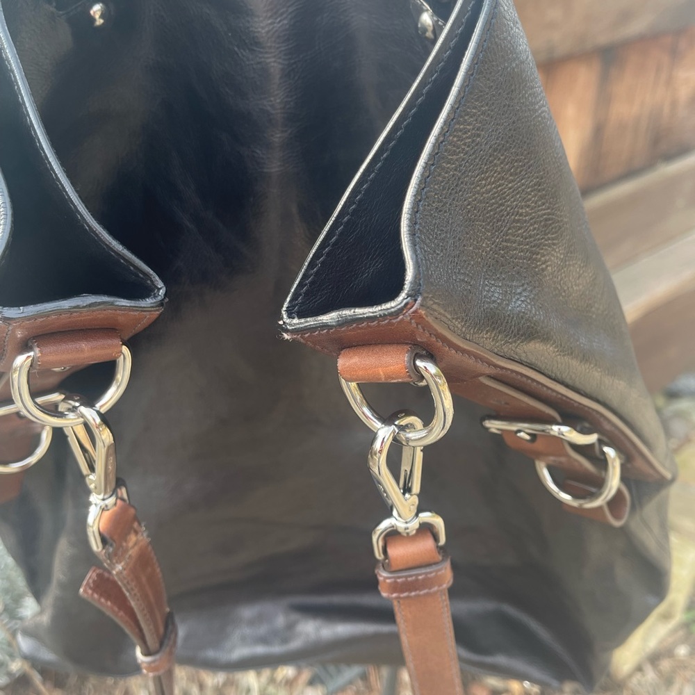 Vintage Prada Glacé Folding tote - Picture 7 of 16